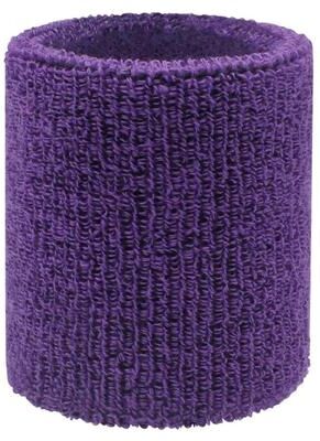 Uplifted Finds AOLIKES High Absorbent Cotton Sports Wrist Sweatbands For Tennis, Basketball, And Athletic Training purple