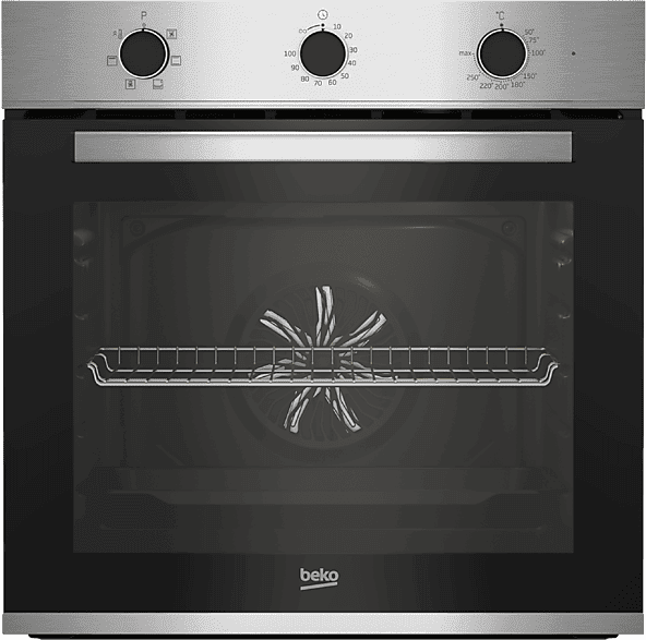 Horno - Beko BBIE12100XD, Multifunción, Hidrólisis, 66 l, 59.4 cm, Tecnología Aeroperfect, Inox