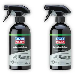 2x Camping Lackschnellpflege LIQUI MOLY 21811 Glanzversiegelungsspray 500 ml