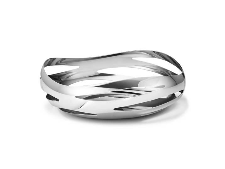 Georg Jensen Panier à pain Cobra Acier inoxydable