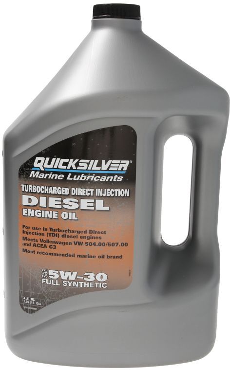 Motorolie QUICKSILVER 8M0229825  TDI Diesel SAE 5W30 Full Synthetic 4L