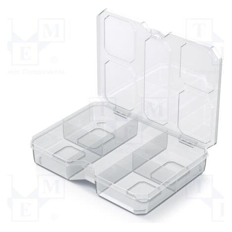 Kistenberg SQR-Box - 19,3 x 14,7 x 3,5 cm - transparent (KSQ20154)