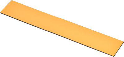 Magnet-Lagerschilder, gelb, 40 x 150 mm