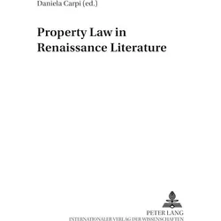 Property Law in Renaissance Literature, Fachbücher