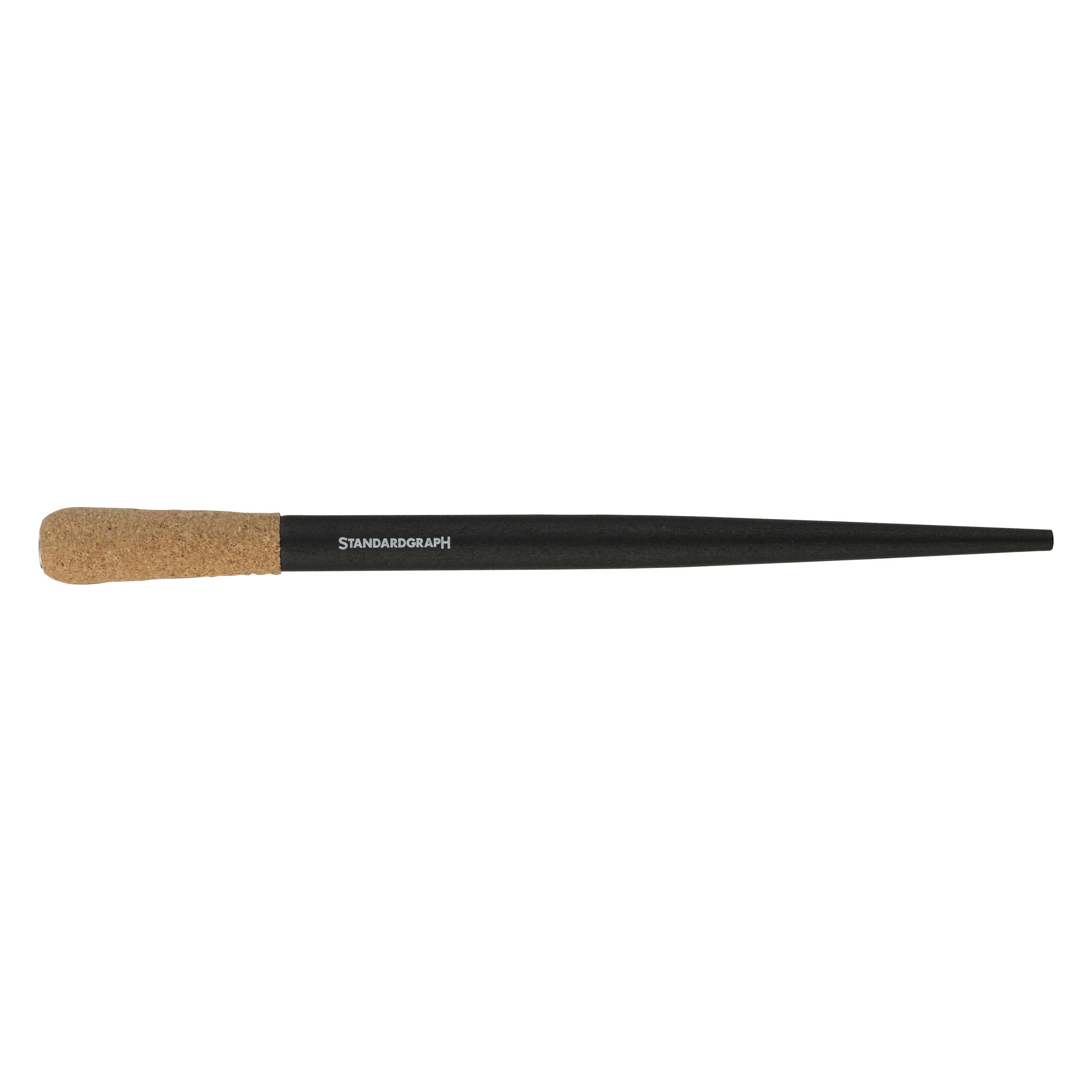 Standardgraph Federhalter Schwarz mit Korkgriff Pack = 12 Stück (12x) (KN-120/S-SG)