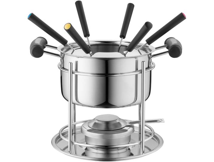 MÄSER Fondue-Set Eaty silber Edelstahl - Fondue-Set