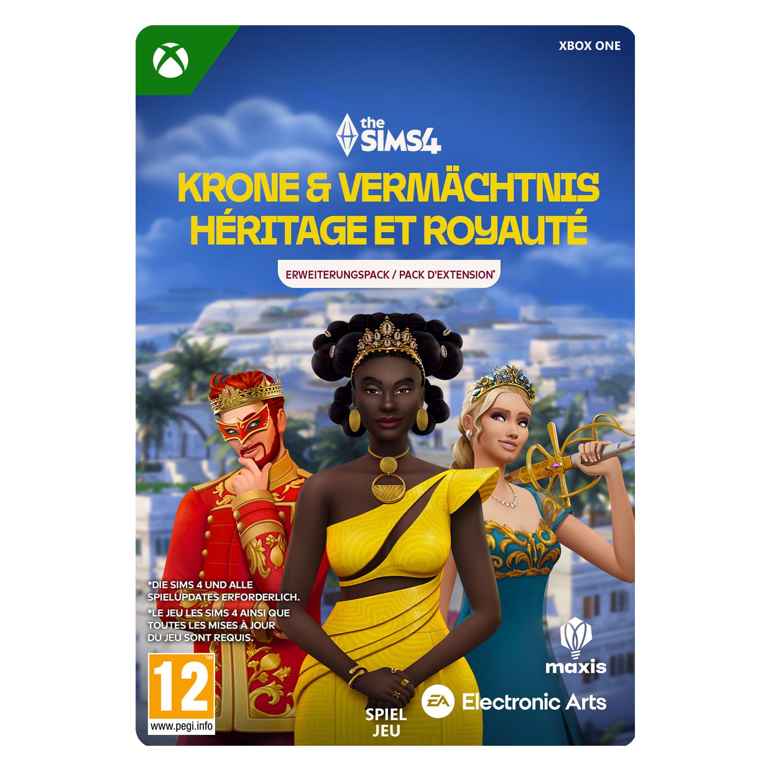 Microsoft Xbox THE SIMS 4: ROYALTY & LEGACY Download Code (EP2-68086)
