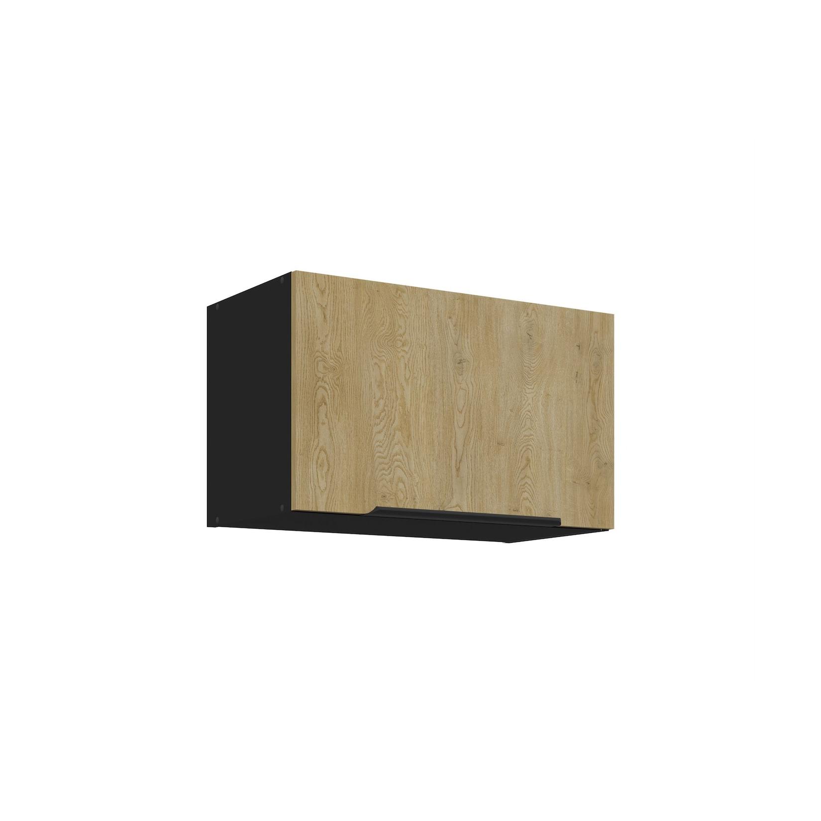 Küchen Kurzhängeschrank 60 cm CREMONA Eiche hell Küche Küchenzeile Küchenblock