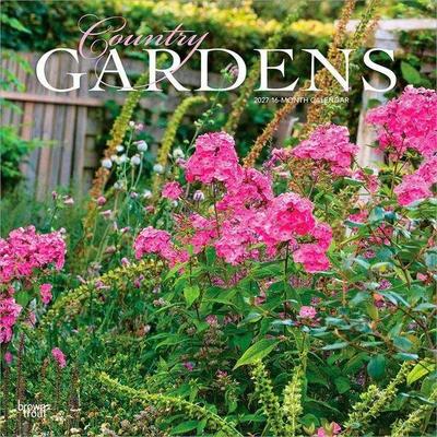 Country Gardens 2027 12 X 24 Inch (Hanging) Monthly Square Wall Calendar Plastic-Free