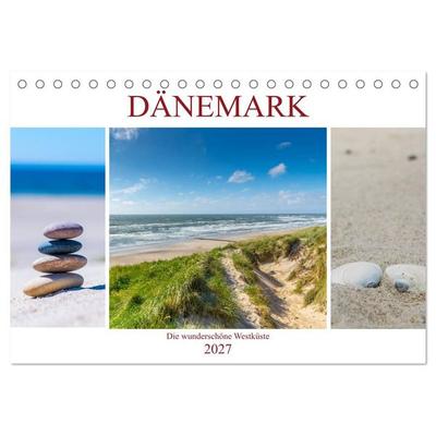 Dänemark - Die wunderschöne Westküste (Tischkalender 2027 DIN A5 quer), CALVENDO Monatskalender