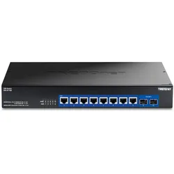 Trendnet TEG-S7102 (10 Ports), Netzwerk Switch, Schwarz