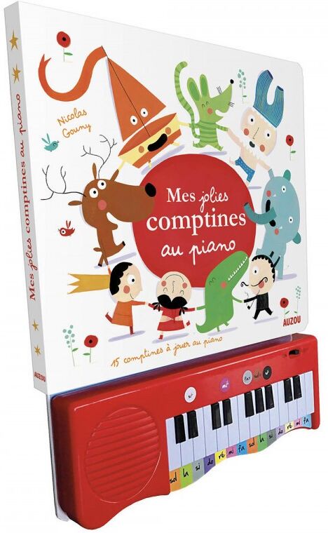 Mes jolies comptines au piano - Auzou