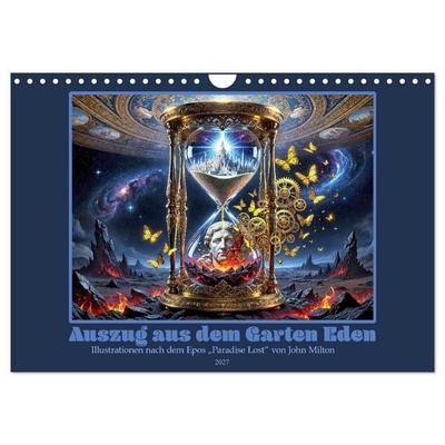 Auszug aus dem Garten Eden (Wandkalender 2027 DIN A4 quer), CALVENDO Monatskalender