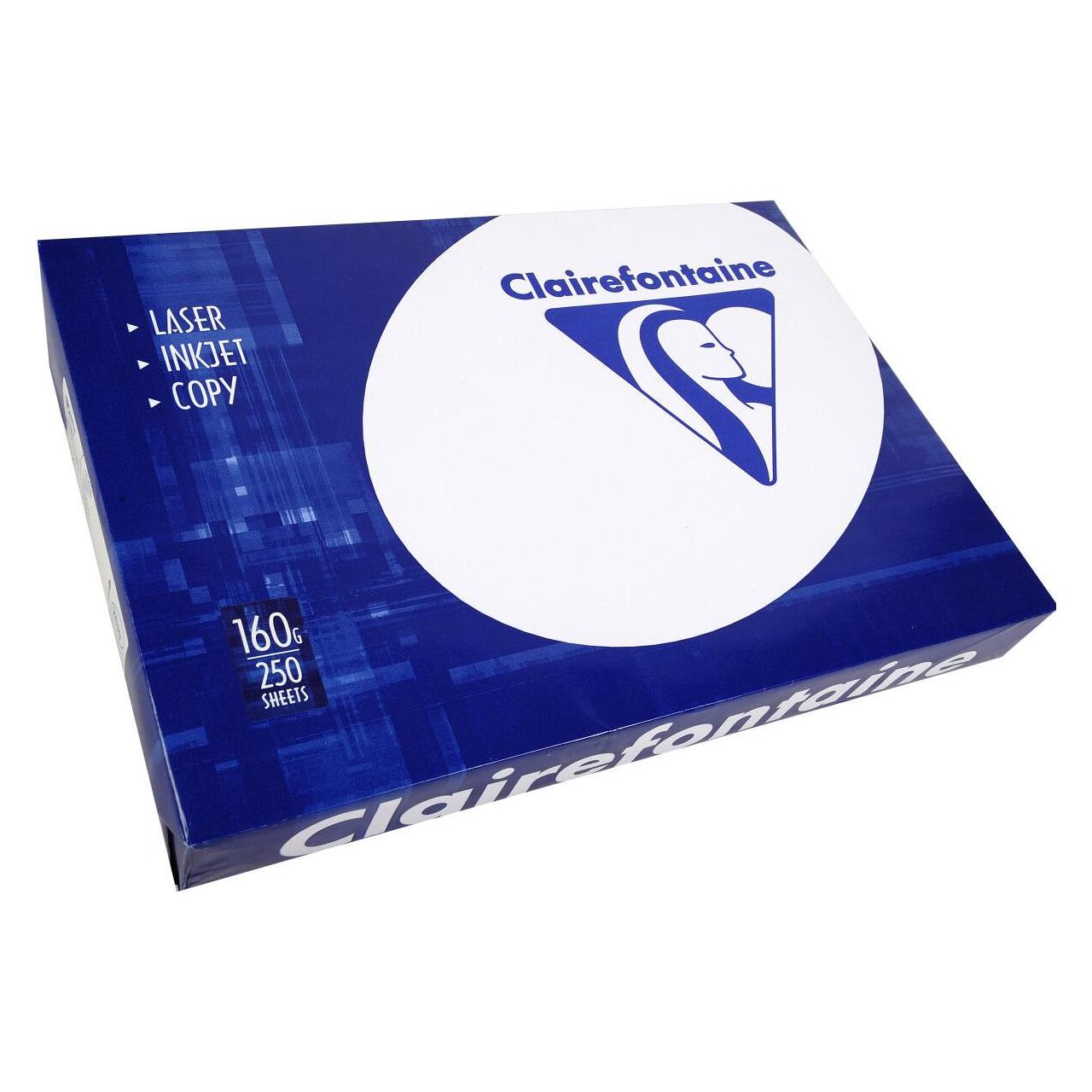 Clairefontaine Universalpapier Clairalfa FSC Premium, hochweiss (A3, 250 Blätter, 160 g/m²) (2619C)