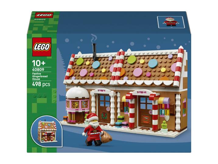 Lego La maison en Pain d'épices Festives 40809 LEGO