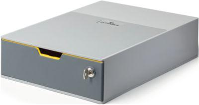 Durable Schubladenbox Varicolor, 1 Schub, abschließbar, DIN C4