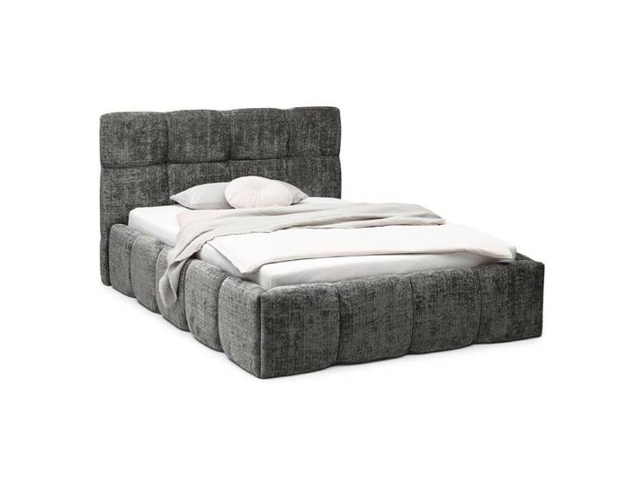 Trendstore Sandrin R Polsterbett in Chenille - optional mit Latt