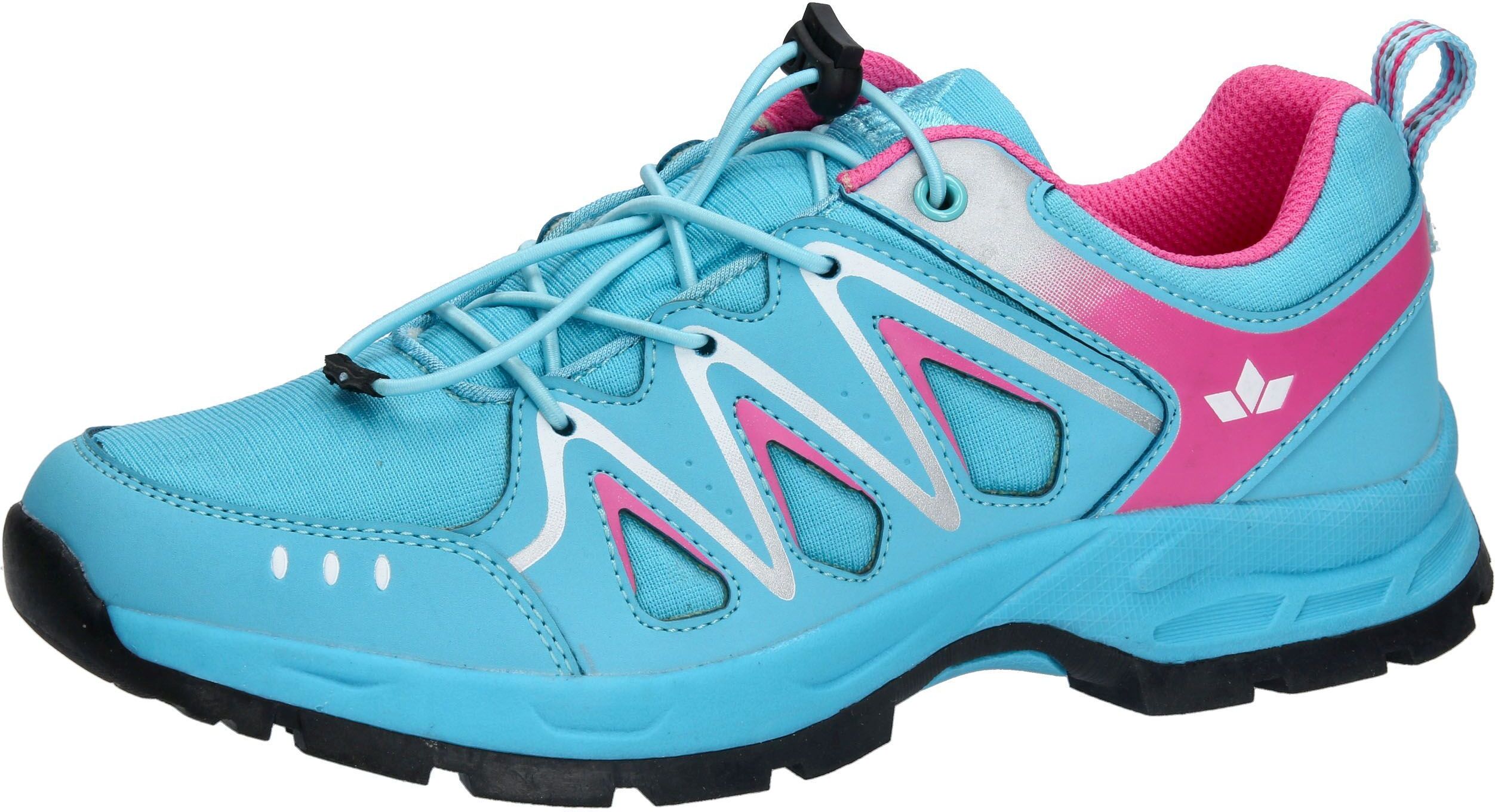 Outdoorschuh LICO "Outdoorschuh Newfield", Damen, Gr. 35, Textil, blau, Synthetik, Schuhe Outdoorschuh blau 35, Textil