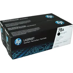 2 HP Toner CE278AD 78A Doppelpack schwarz