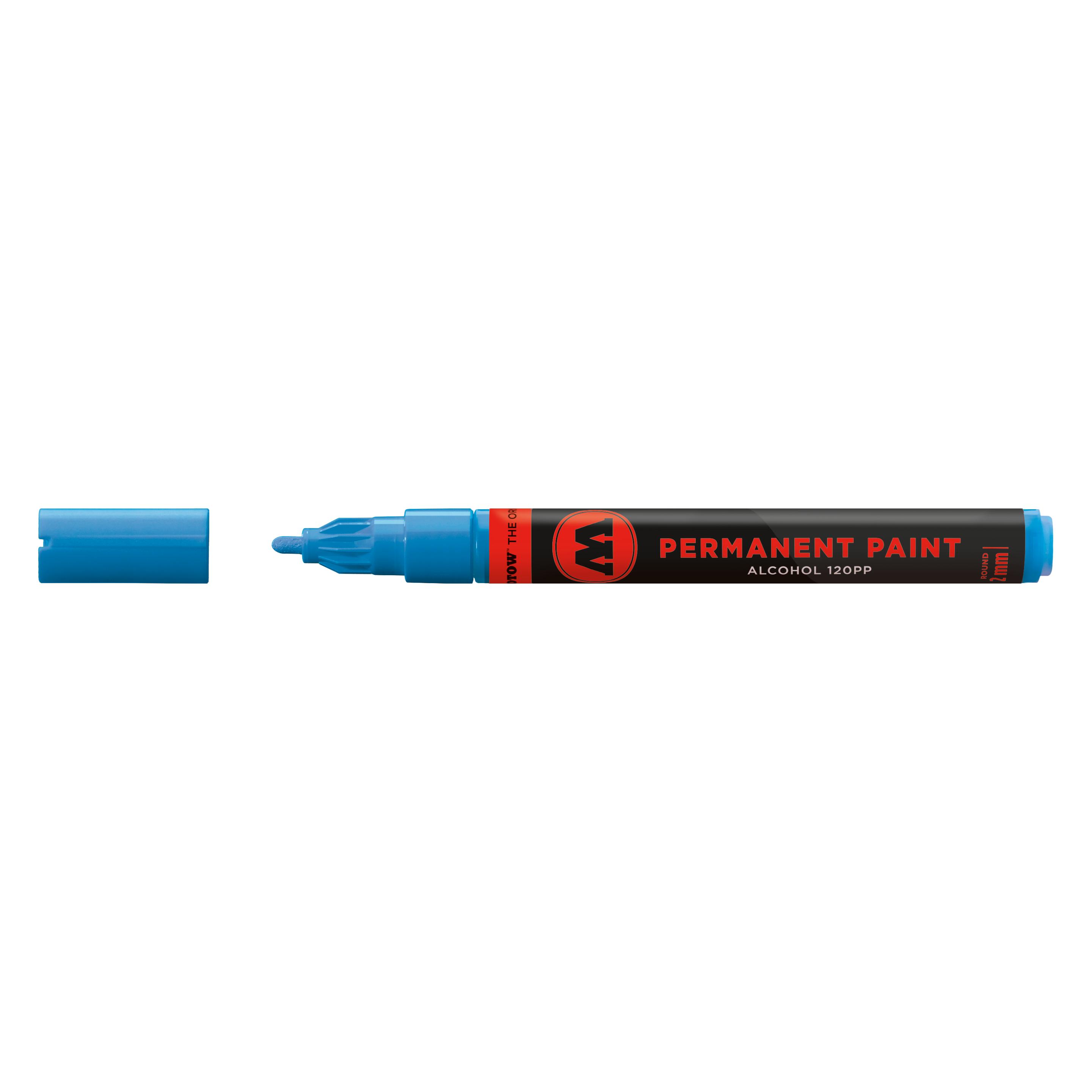 Molotow Filzstift Permanent Paint 120P shockblue middle 162 (1x) (120162)