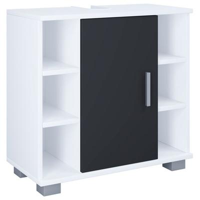 Holz Badmöbel Badunterschrank Waschbecken Zalo M