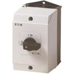 Eaton Schalter 25A 3-polig, Schalter + Taster, Schwarz, Grau