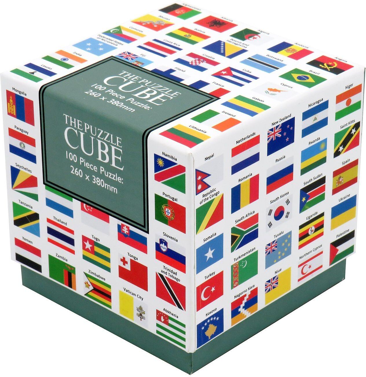 Puzzle (100 pièces) - Drapeaux du monde (en anglais)   Robert Frederick
