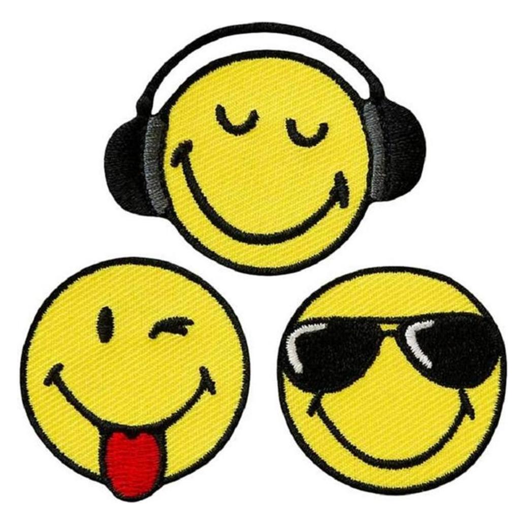 Mono Quick Smiley Cool (3 Stk., 3.50 x 3 cm) (14538)