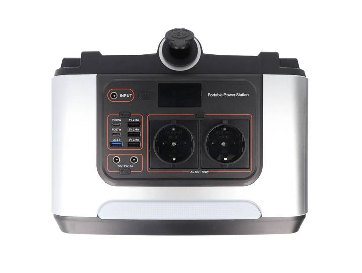 Portable Powerstation 648Wh 700W Li-ion Powerbank XXL de onafhankelijke voeding