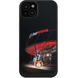 Nivocase Hülle für Apple iPhone 15 Plus Handyhülle NIVOcore Case Schwarz Bayer 04 Leverkusen Offizielles (Apple iPhone 15 Plus), Smartphone Hülle, Schwarz
