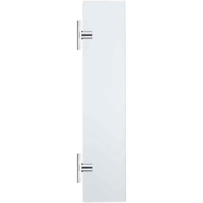 Duravit Karree Glasablage 0099501000 60 x 11 cm, Glas matt, Halter chrom
