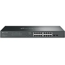 TP-Link Omada SG2218P Smart Switch 18-Port, Smart Managed, 16x Gigabit RJ45, 2x Gigabit SFP, 16x PoE+, 150W