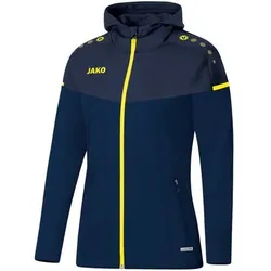 JAKO Fußball - Teamsport Textil - Jacken Champ 2.0 Kapuzenjacke Damen JAKO Fußball - Teamsport Textil - Jacken Champ 2.0 Kapuzenjacke Damen, Größe 36 in Blau Blau