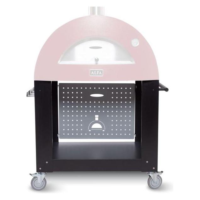 Alfa Forni Base für 2 Pizze Unterbau Schwarz (BF-2P-NEGO)