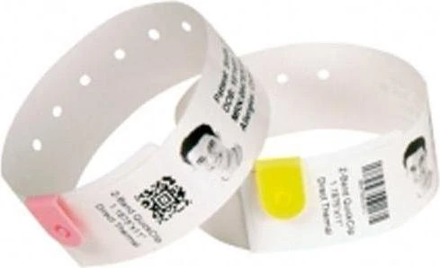 Zebra Wristband Clips KIT rot