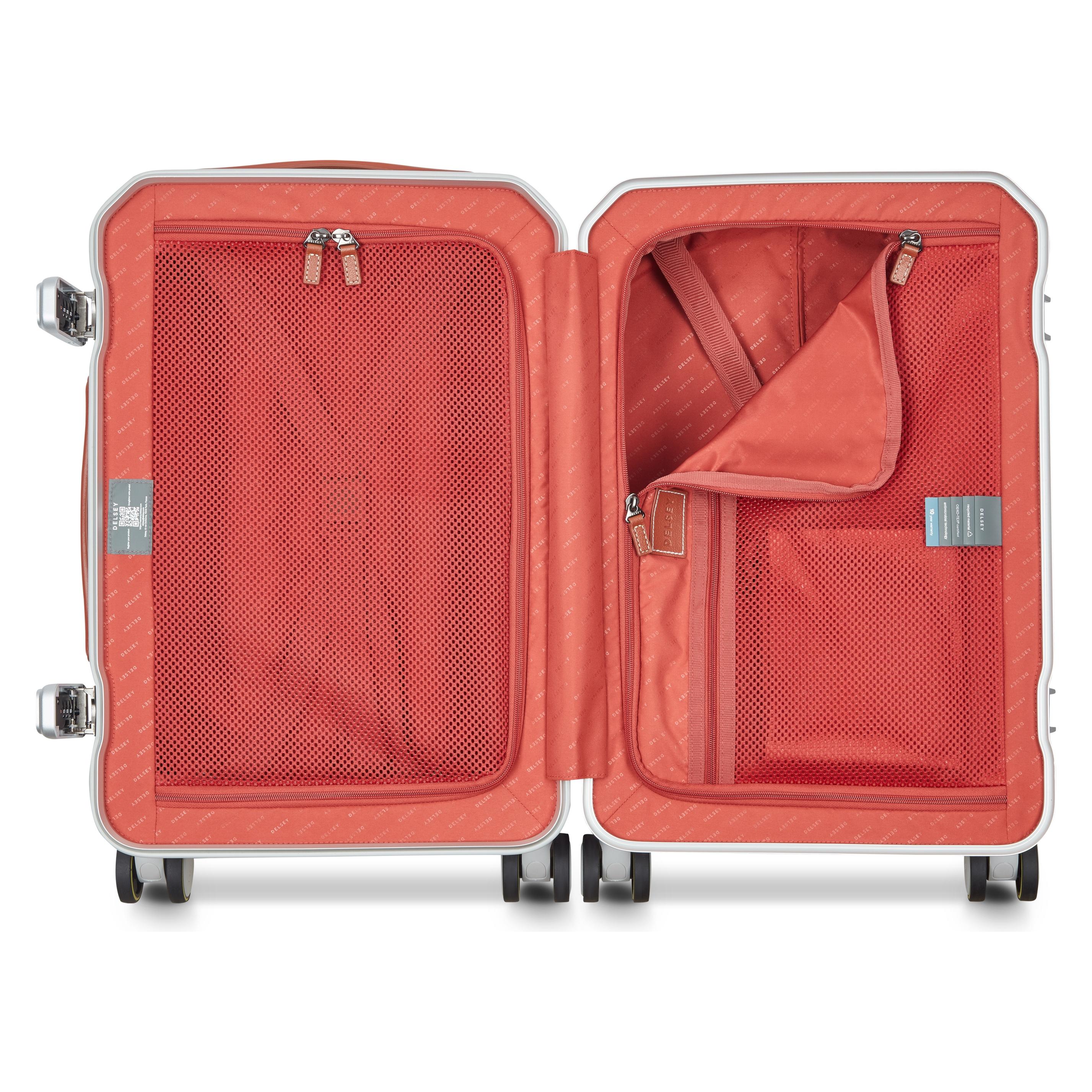 Delsey Alu'r 55-cm-Koffer, silber (00103080121)