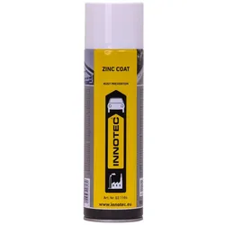 INNOTEC Zinc Coat 500 ml Zink Rostschutzspray – schweißbar, schnelle Trocknung, hohe Haftung, Epoxid-Grundschicht