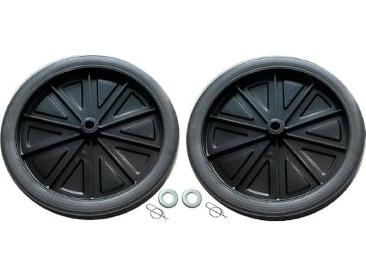 Rubbermaid 9 W71-l2 Rad Kit für Mega Brute mobilen Abfallsammler