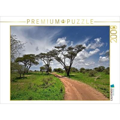 CALVENDO Puzzle Tarangire-Nationalpark | 2000 Teile Lege-Größe 90x67cm Foto-Puzzle für glückliche Stunden