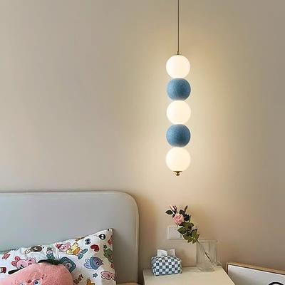 Nordic pendent lampe moderne einfachheit schlafzimmer nacht lampe personalisierte kreativität led restaurant bar gang kronleuchter