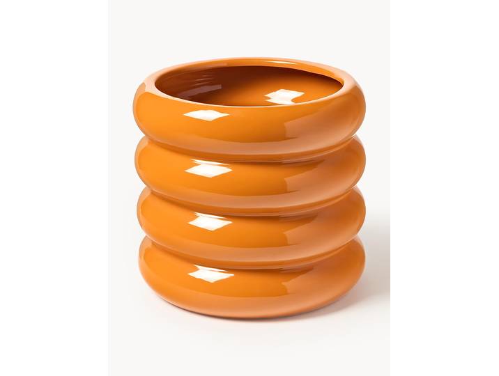 Cache-pot en grès Rudi, haut. 30 cm