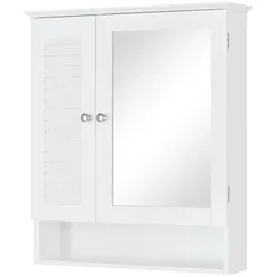 Primo Spiegelschrank   ¦ weiß ¦ Maße (cm): B: 60 H: 68 T: 15.0