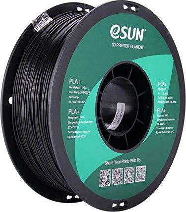 eSUN PLA+ black 1kg