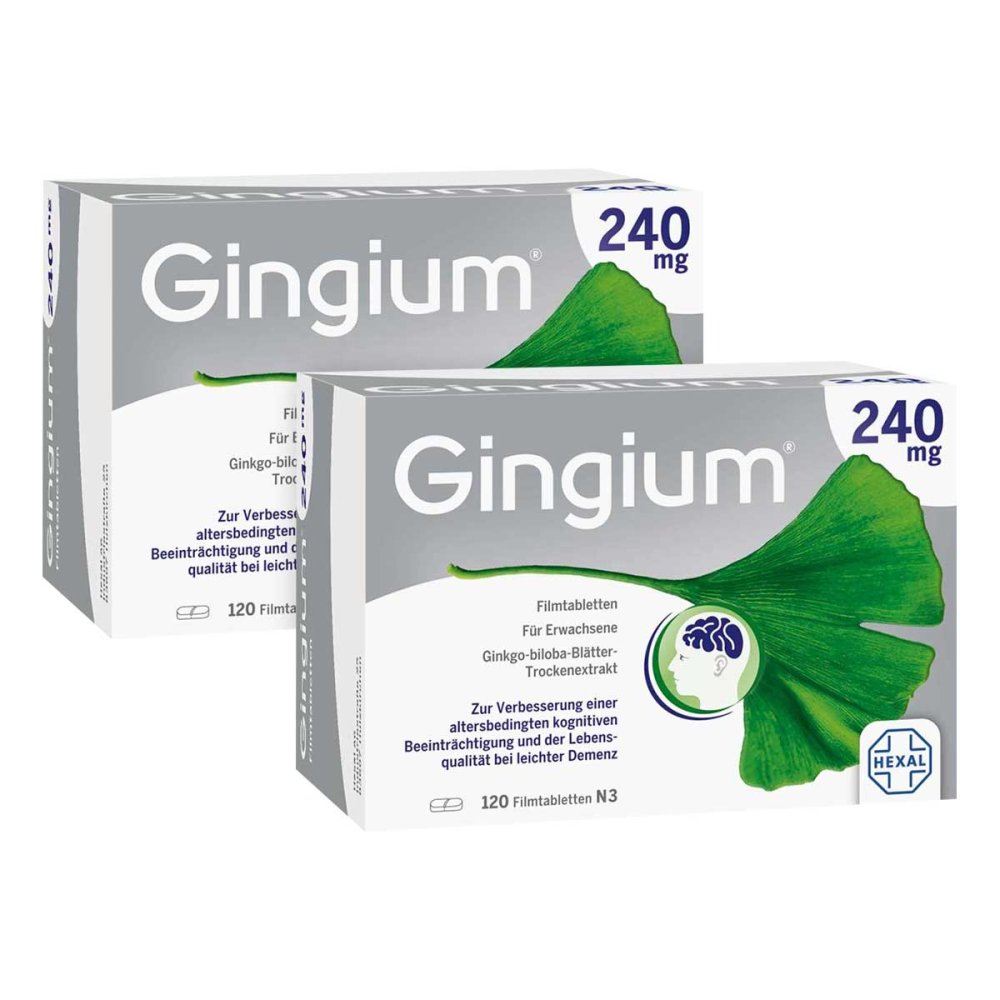 Hexal AG Gingium 240 mg Filmtabletten 08100849