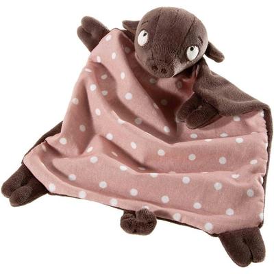 Heunec 255364 - Rosalie & Trüffelchen Schnuffeltuch Trüffelchen, Tupfen, OCS Recycled Plüsch, 20 cm