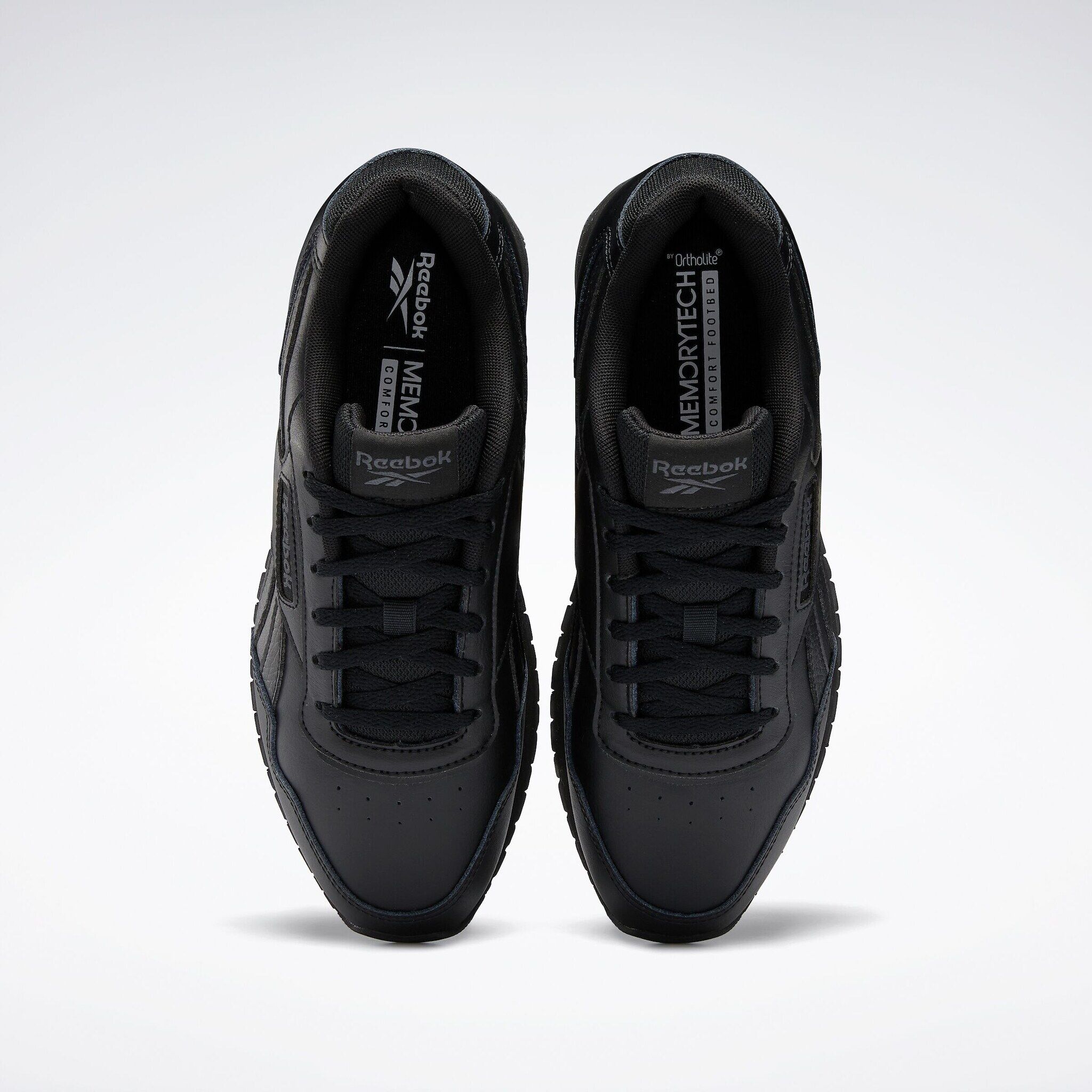 Sneaker REEBOK CLASSIC "REEBOK GLIDE", Damen, Gr. 37, schwarz, Leder, Synthetik, Schuhe Sneaker schwarz 37