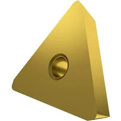 Fräswendeschneidplatte ISO TPKN 1603PDER:M8330 Tiefe 12mm PVD beschichtet Gold