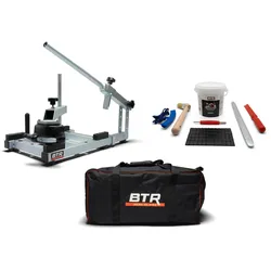BTR Reifenmontiergerät 15 - 19" mit Starterpaket und Klebegewichte in Schwarz, mit Transporttasche