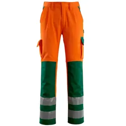 Warnschutz Bundhose "OLINDA" Safe Compete - 90C51 - orange/grün