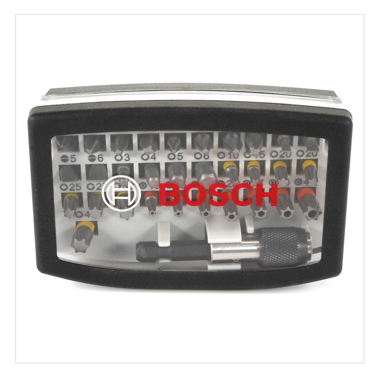 Bosch Professional Zubehör Bits-Satz mit Klingenhalter (Sechskant (hexagonal)) (2607017319)